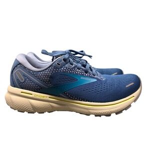 Brooks Running Shoes Women’s Blue‎ Ghost 15 Mesh Cushioned Athletic Sneakers 8B